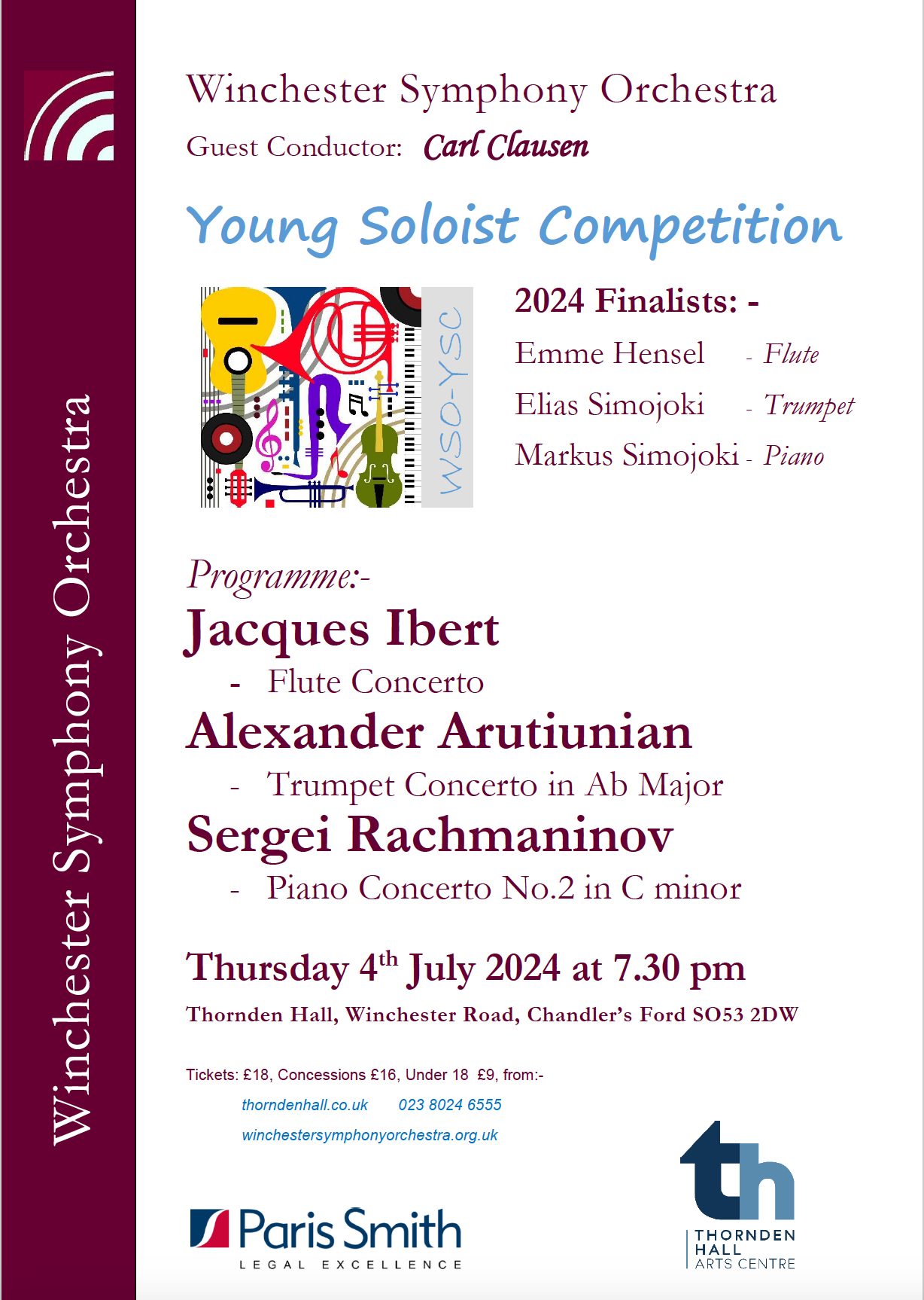 Hampshire Young Soloist Competition: final concert